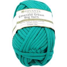 Yarn & Needlework Supplies Divante Big Yarn Emerald Green