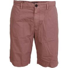 Dolce & Gabbana Pink Trousers & Shorts Dolce & Gabbana Pink Chinos Cotton Casual Mens Shorts IT48