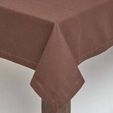 Cotton Tablecloths Homescapes 137 137 Tablecloth Brown