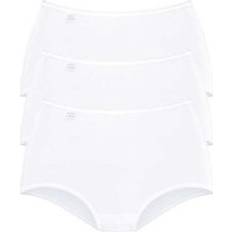 Microfibra Mutande Sloggi Culotte e slip Microfibre Maxi Pack - Bianco