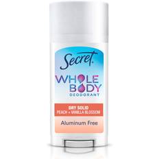 Secret Toiletries Secret Whole Body Stick Aluminum Free Deodorant 24/7 2.6oz