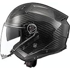 Open face helmet LS2 Infinity II Carbon Jet Helmet - Gloss Carbon