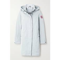 Canada Goose XS Kappor & Rockar Canada Goose Belcarra Kapuzenmantel Aus Shell Silber