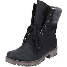 Rieker Femme Chaussures Rieker Bottines À Lacets - Schwarz