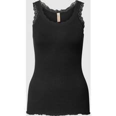 Soyaconcept Dam Kläder Soyaconcept Babydolls Topt Sarona mit Spitzendetails Schwarz