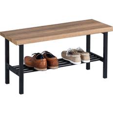Linea Natura Garderobenbank LENZ, MDF Schuhregal