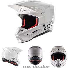 Alpinestars Motorhelmen Alpinestars Helm Sm5 Solid Wht