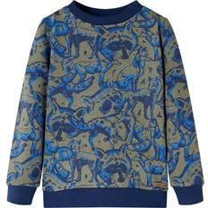 vidaXL Kids' Sweatshirt Racoon & Fox Age 9-10