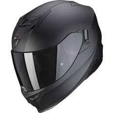 Motorcycle Equipment Scorpion EXO-520 Evo Air Solid Helm, schwarz, Größe