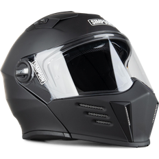 Simpson Darksome Solid, Klapphelm Matt-Schwarz