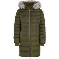 Tommy Hilfiger Tyra Down Frakke, Army Green