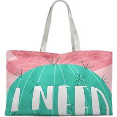 Bonamaison Foldable Printed Tote Bag - Green