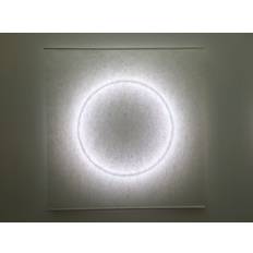 Ingo Maurer Vägglampor Ingo Maurer Moodmoon White SQ75 LED Wandleuchte 75 x 75 cm Wandlampe