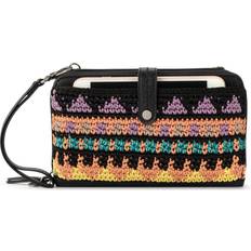 Iris Smartphone Crossbody Purse Cellphone Bag Wallet - Rio Stripe Crochet