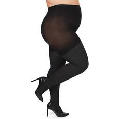 Men Pantyhose MeMoi Women's BodySmootHers Pin Rib Shaper Tights