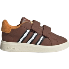 adidas Infant Grand Court X Disney Chipmunks Shoes - Preloved Brown/Core Black/Off White