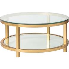 Yellow Small Tables Metal Gold Per Se Round