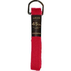 Red Shoe Laces Converse Converse Unisex Replacement Cord Shoe Laces Flat Style Shoelaces Red, 54