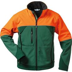 Arbeitsjacken Feldtmann Elysee Softshelljacke Sanddorn grün/orange