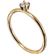 Astrid & Agnes Guld Ringar Astrid & Agnes IDA Ring - Gold/Transparent