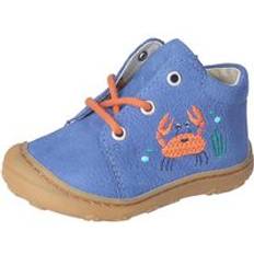 Ricosta Mecki Royal/Krabbe Nubuck Leather Childrens Pre Walker Ankle Boots