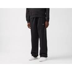 Nike NRG Solo Swoosh Open Hem Fleece Sweatpants Black, Black