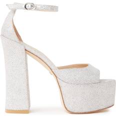 Stuart Weitzman Skyhigh 145 Platform Sandal - Crystal