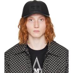 Balmain Herre Tilbehør Balmain Baseballkasket Med Applikationslogo - Sort