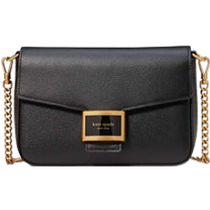 Black - Suede Handbags Kate Spade Katy Crossbody Bag - Black