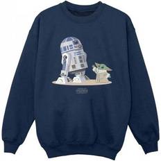 Disney Sweatshirts Star Wars Boys The Mandalorian R2D2 And Grogu Sweatshirt