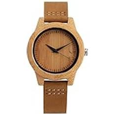 TEmkin Watches Top Brand Luxury Men Watch Wood Bamboo Wristwatch with Genuine Leather For Women