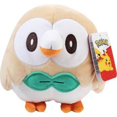 Pokémon Pokémon Legends: Arceus Rowlet 8" Plush Stuffed Animal Toy officiellt licensierad ålder 2