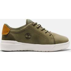 Timberland Jungen Unisex Kinder Seneca Bay Leather Oxford Sneaker, Deep Lichen Grn