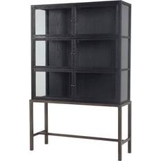 Shelves Four Hands Kohen Curio Cabinet Book Shelf