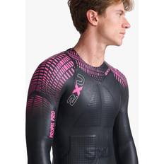 2XU Propel Pro Wetsuit, XXL, Black & Punk Pink, Male