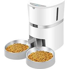 Automatic Cat Feeder, WellToBe Pet Feeder Food Dispenser for Cat