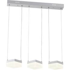 Lighting Ebern Designs Ostler 3-Light Kitchen Island Linear Pendant Lamp