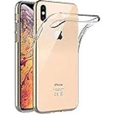 Aicek AICEK iPhone XS Max Case, Transparent Silicone Cover for iPhone XS Max Bumper Covers Clear Case 6.5 inch