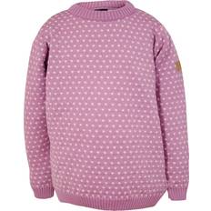 Lila Stickade tröjor Ivanhoe of Sweden JR Sverre Crewneck - Sweet Lilac (3100026-017)