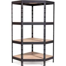 AR Shelving Grey Unit 1800 mm Shelving System 90x90cm