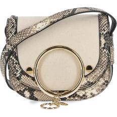 See by Chloé Mara Shoulder BAG, Cement Beige, Single Crossbody Tasker hos Magasin ONE