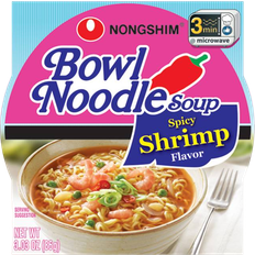 Pasta, Rice & Beans Nongshim Spicy Shrimp Bowl Noodle Soup 3.03oz 1