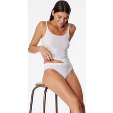 Schiesser Ropa Schiesser Top ' Pure Rib '- blanco