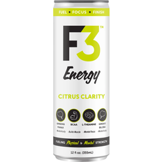 Caffeine free energy drinks F3 Energy Citrus Clarity 12