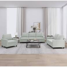 Sofagrupper Sofaer på tilbud vidaXL Sofasæt 3 Dele Med Hynder Sofa 3stk 3 personers