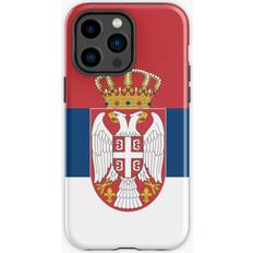 Famgem Phone Case SERBIAN Flag Gifts, Masks,s Products for iPhone Samsung 14 13 12 11 Plus Pro Max Galaxy S23 S22 Ultra Note 20 10