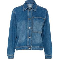 InWear Women Outerwear InWear Pheiffer Denim Jacket - Medium Blue