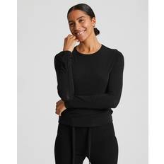 Gai+Lisva THYRA Wool bluse Black