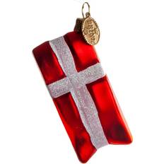 Brink Nordic Brugskunst Brink Nordic Flag Red/White Juletræspynt 7cm