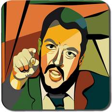 Microwave Safe Coasters East Urban Home Cubism Politician Coaster